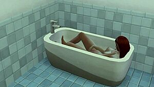 i'm fingering my horny pussy so hard, it's wet