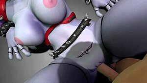 Roxanne Wolf Enjoys Missionary Sex in FNAF Parody