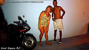 Latina Milf Caught Sucking Cop In Public After Party