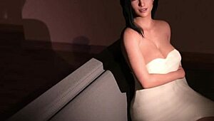 Freeloading stepfamily explores 3D porn with big tits and asses