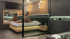 Amateur Sits On Big Black Cock