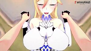 Bianka ataegina rides durandal in intense honkai impact hentai pov fucking 😏