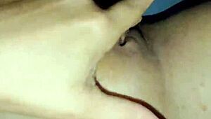 Watch Me Caress My Big Tits While Fucking My Tight Pussy?