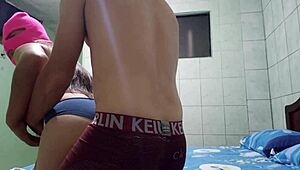 Always sinners, I fucked my stepbrother's cheating wife in a hotel, slow and passionate