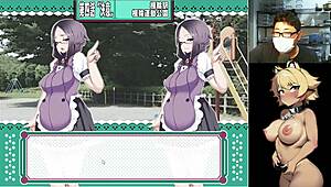 Two Characters Punish Tanuki-chan in Hentai Game