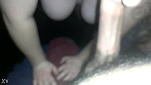 I can't believe this real amateur MMF glory hole action!