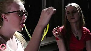 Ella Darling Licks Pussy Lips