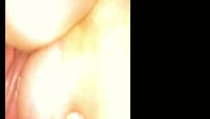 I finger my wife until she reaches a gushing squirting orgasm