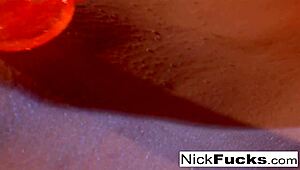 nick manning fucks a hot blonde babe with hardcore action and cumshot