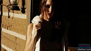 imagine a texas model with big natural boobs stripping slowly