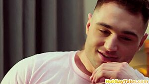 hairy tattooed stud barebacked by lover till cumshot!