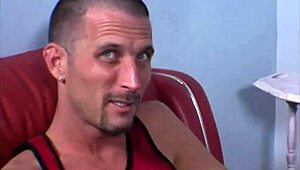 A white guy experiences his first interracial gay encounter with a black partner