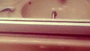 guy strokes his big monster cock slowly