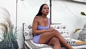 Hot Latina Kim Wants Old Man Fantasy Fulfilled