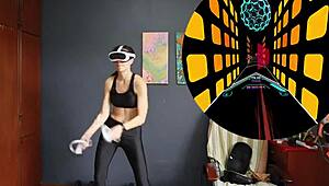 my vr exercises with dancing workout