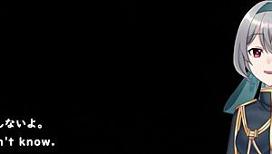 Papa hunter gal crossdresses for older man in hentai game