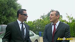 wow, roxanne hall milf gets jizz all over! 😍