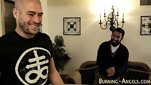 Goth whore screams while getting intensely fucked!