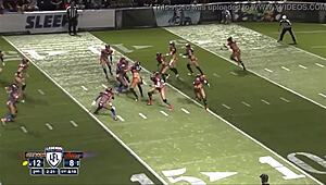 Sexy Lady Adrian Purnell In Final Eastern Conference Match