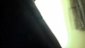 Dagfs pleasuring herself at the tanning saloon with fingering and masturbation!