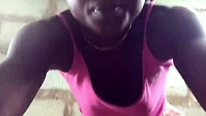 Crazy bitch rips clothes and teases till naked! 😈