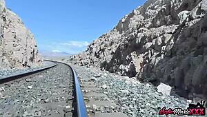 Sofie Marie Deepthroats Monster Cock In Doggystyle Pussy Licking.