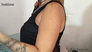 Behind the scenes, fairy mel introduces german tattoo artist to milf amateurs.