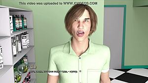 Girlfriend's Pussy Excites Game Porn Story 2!