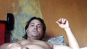 Solo Boy Masturbates Intensely In His Bedroom Session