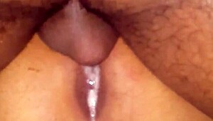 Wow, Comedor Fills My Pussy with Cum Until It Overflows!