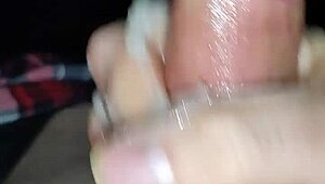 Edging my throbbing cock with vaseline?