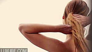 hey, wanna join our threesome with blonde and redhead babes?