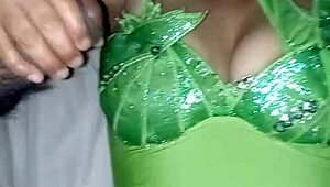 Joyful Visit To My Aunt In Elf Costume, Receiving My Christmas Present