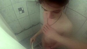 Hey, wanna join me for my first steamy shower with stepsister?