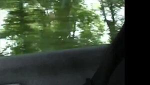 Exhibitionist With Big Natural Tits In The Park