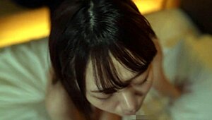 年轻日本妹自家视频口交射精