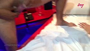 thai ksada fucks friend in motel while husband watches 😏