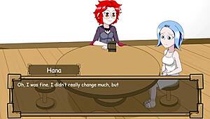 Hey, Hana's exposure in this blooming flower anime hentai is so hot! 😍