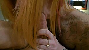 I Sent My Boyfriend Next Door for Cock Milking by Sexy Tattooed Neighbor