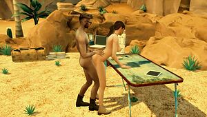 Ever seen an Egyptian phalos in 3D cartoon action?