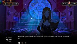 oh man, playing wanderer broken bed part 7, riding and licking in wild 3some