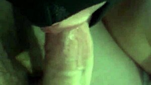 wife sucking my cock with intense masked fetish