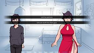 Slutty puppy game with big tits and ass.