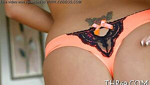 The beauty sucks in a casual scene