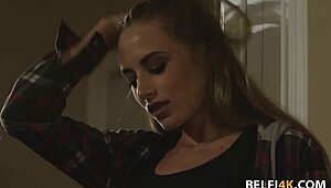 flexible blonde gets pussy licked and fucked in missionary and doggystyle