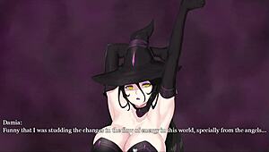 Intense Witch Blowjob In Hentai Game Makes Me Cum Multiple Times.