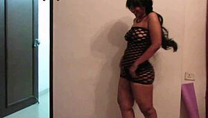 huge ass south indian babe riding dildo with wild moves