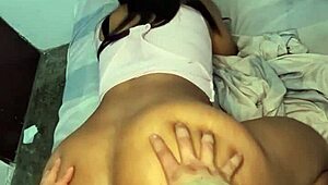 i love how this colombian bitch's big ass gapes from monster cock anal