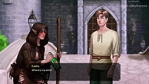 His first sex is here! She sees his 26cm cock and gets instantly wet.