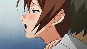 Man, this hentai orgy with various guys is wild!